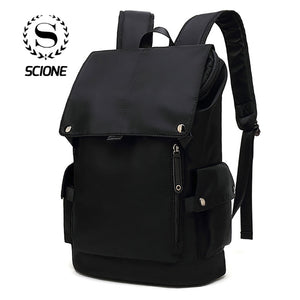 Scione Men Waterproof Backpack Stripe