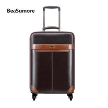 Load image into Gallery viewer, BeaSumore Men Business Rolling Luggage Set S