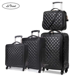 LeTrend High grade luxury Brand Rolling Luggage Set