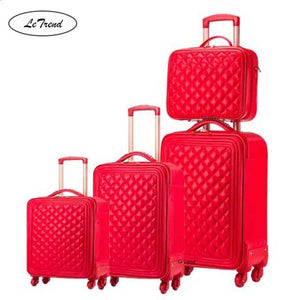 LeTrend High grade luxury Brand Rolling Luggage Set