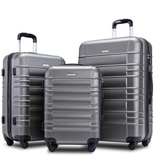 Load image into Gallery viewer, 3 Piece Set Travel Tolley Case Luggage Suitcase