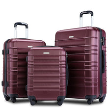 Load image into Gallery viewer, 3 Piece Set Travel Tolley Case Luggage Suitcase