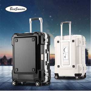 BeaSumore New Multifunction Rolling Luggage Spinner