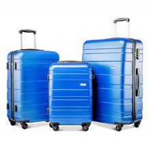 Load image into Gallery viewer, VOGVIGO Set of 3 Luggage Expandable Lightweight