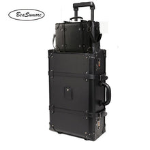 Load image into Gallery viewer, BeaSumore Retro PU Leather Rolling Luggage Sets