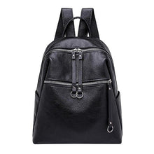 Load image into Gallery viewer, Fashion Women Backpacks Soft PU Leather Backpack Shoulder