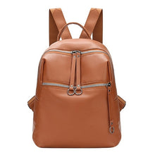 Load image into Gallery viewer, Fashion Women Backpacks Soft PU Leather Backpack Shoulder