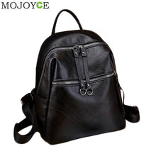 Load image into Gallery viewer, Fashion Women Backpacks Soft PU Leather Backpack Shoulder